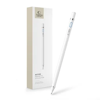 Tech-Protect Active Stylus aktyvusis skaitmeninis rašiklis, baltas