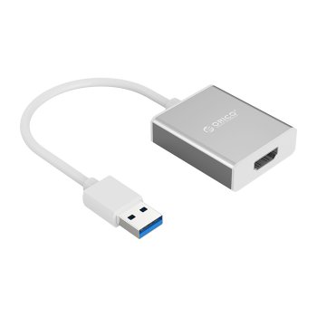 Orico UTH USB-A 3.0 į HDMI adapteris, sidabrinis