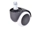 Rubber Office Chair Wheels, Set of 5