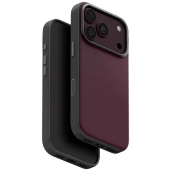 Dėklas Uniq Lyden DS Magclick skirtas iPhone 18 Pro / 17 Pro, bordo