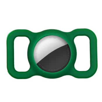 Telcon AirTag Case for Collar / Harness, Green