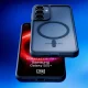 Dėklas 3mk Satin Armor MagCase skirtas Samsung Galaxy S25+, skaidrus