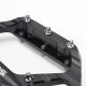 Rockbros C700 aliumininiai dviračių pedalai, juodi