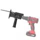 Jigsaw attachment for drill set