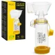 4Fizjo 1589 Inhalation Chamber for Kids and Adults, Yellow