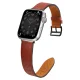 Natūralios odos dirželis, skirtas Apple Watch 38 / 40 / 41 mm - Raudonas
