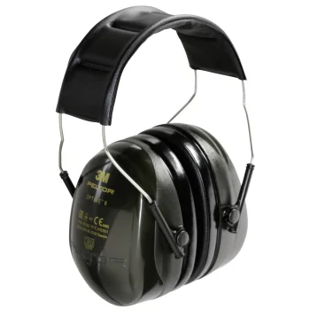 Apsauginės ausinės 3M Peltor Optime II H520A, 31 dB, žalios