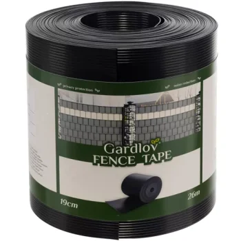 Gardlov Fence Tape 19cmx26m 700g/m2, Anthracite