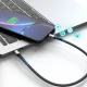 Dudao L10P USB-C to Lightning Cable PD 20W, 0.23m, Black