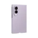 Samsung Galaxy Z Fold 8 silikoninis dėklas su MagSafe ir 2 plėvelėmis, violetinis