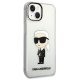 Karl Lagerfeld Ikonik Karl skaidrus dėklas iPhone 14 Plus / 15 Plus