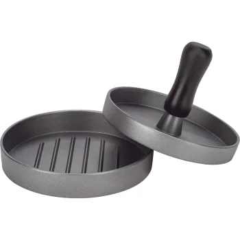 Mėsainių presas Gefu BBQ 89419, 11.8 cm, sidabro spalvos