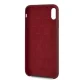 Mercedes dėklas iPhone Xs Max telefonui Silicone Line, raudonas