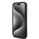 DKNY dėklas iPhone 15 Plus telefonui Checkered Pattern, juodas