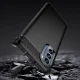 Dėklas Motorola Moto G62 5G Carbon Case, lankstus TPU, juodas