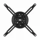 Lubinis projektoriaus laikiklis Maclean MC-200 B, 54–320 mm, iki 13,5 kg, juodas