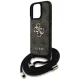 Guess dėklas iPhone 16 Pro Max telefonui 4G Big Logo Crossbody, rudas