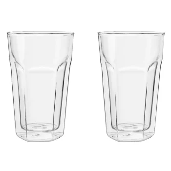 Leopold Vienna LV01516 dvigubų sienelių latte macchiato stiklinės 280 ml, 2 vnt.