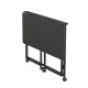 Maclean MC-1250 Foldable Desk on Wheels, 100x50cm, Black