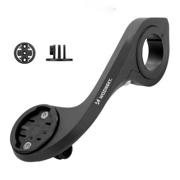 Wozinsky WUG-01B dviračio laikiklis Garmin kompiuteriui, kamerai, žibintui, juodas