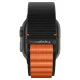 Spigen WBF1 dirželis Apple Watch 44 / 45 / 46 / 49 mm, juodas ir oranžinis