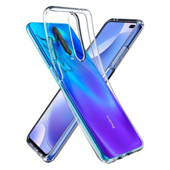 Xiaomi Redmi K30 / Poco X2 dėklas Spigen Liquid Crystal, skaidrus
