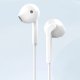 Dudao X3 laidinės ausinės, 3.5mm minijack, baltos