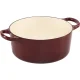 Ketaus troškintuvas Le Creuset Signature, apvalus, 22 cm, 3,3 l, raudonas