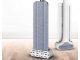 Flat Mop with Built-in Wringer 125cm, White