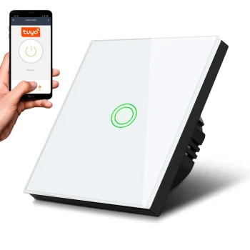 Išmanusis jutiklinis šviesos jungiklis Maclean MCE715W, Wi-Fi, baltas
