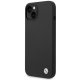 BMW Silicone Case dėklas iPhone 14 Plus telefonui, juodas