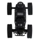 Valdomas automobilis RC Rock Crawler 4x4 LHC012, juodas