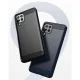 Dėklas Samsung Galaxy A22 4G Carbon Case, juodas