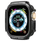 Išmaniojo laikrodžio dėklas Spigen Rugged Armor, Apple Watch Ultra (49 mm), Matte Black