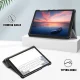 Atverčiamasis dėklas Samsung Galaxy Tab A7 Lite, pilkas