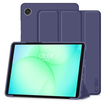 TechProtect SmartCase dėklas Samsung Galaxy Tab A9+ 11.0, Navy Blue
