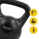 4Fizjo Kettlebell, 8 kg, Black
