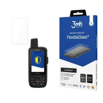 Hibridinis apsauginis stiklas 3mk FlexibleGlass - Garmin GPSMAP 66i