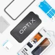 Uniq Optix Matte frosted tempered glass for iPhone 15 / 14 Pro with applicator
