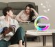 Moon 2 daugiafunkcinis Bluetooth garsiakalbis su lempa ir laikrodžiu