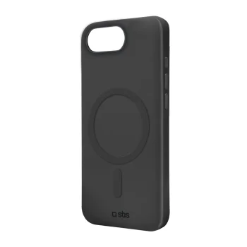 SBS Instinct Mag dėklas iPhone 16e / 17e su MagSafe palaikymu, juodas