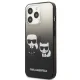 Karl Lagerfeld Gradient Ikonik Karl&Choupette dėklas iPhone 13 Pro / 13