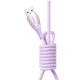 Joyroom S-A59 Vibrant Series USB-A – Lightning laidas 3A 1.2m, violetinis
