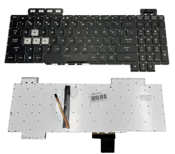 Asus TUF Gaming FX504 / FX505 / FX705 Keyboard with Backlight, US, Black