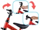 Daugiafunkcis balansinis dviratukas 3-in-1 Trike Fix Mini, raudonas