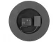 Floating Solar Fountain for Ponds and Pools, Black