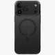Uniq Airsuit Magclick Charging dėklas, skirtas iPhone 17 Pro Max, juodas