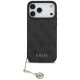 Guess 4G Charms Collection MagSafe dėklas iPhone 17 Pro Max, juodas