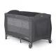 Ricokids RK-242 kelioninė lovelė su čiužiniu ir krepšiu, 125x65x78 cm, antracito