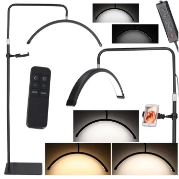 Arkinė LED lempa grožio procedūroms Case 136628, 36W, juoda
